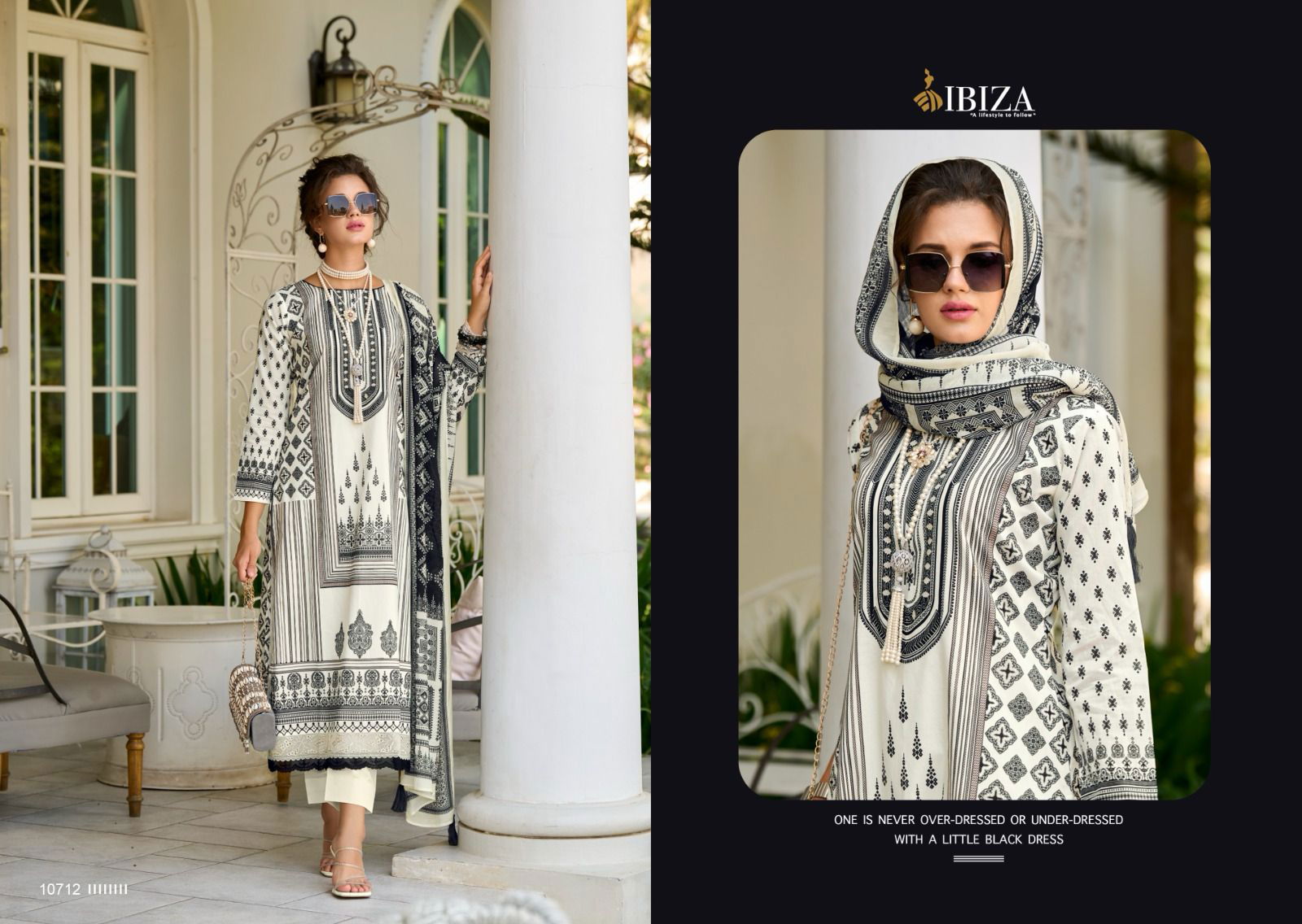 Veronica Rose By Ibiza Printed Lawn Cotton Salwar Suits Wholesale Market In Surat